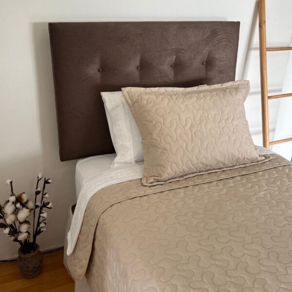 Cubrecama puzzle 100 % algodón bramante 180 hilos