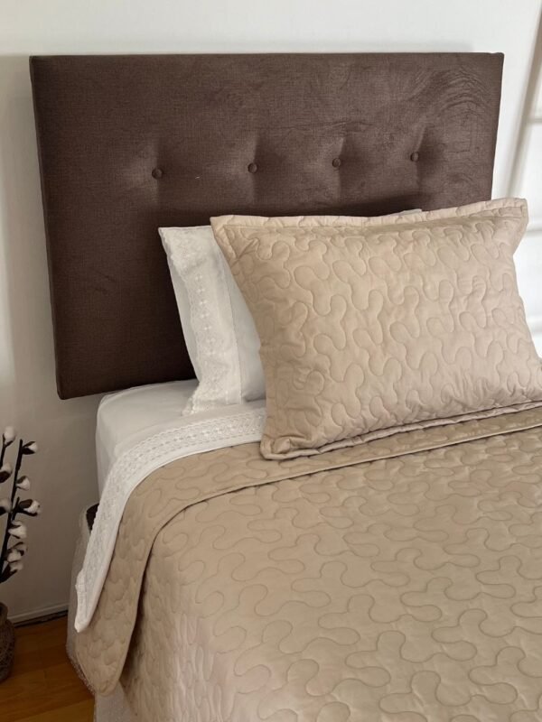 Cubrecama puzzle 100 % algodón bramante 180 hilos