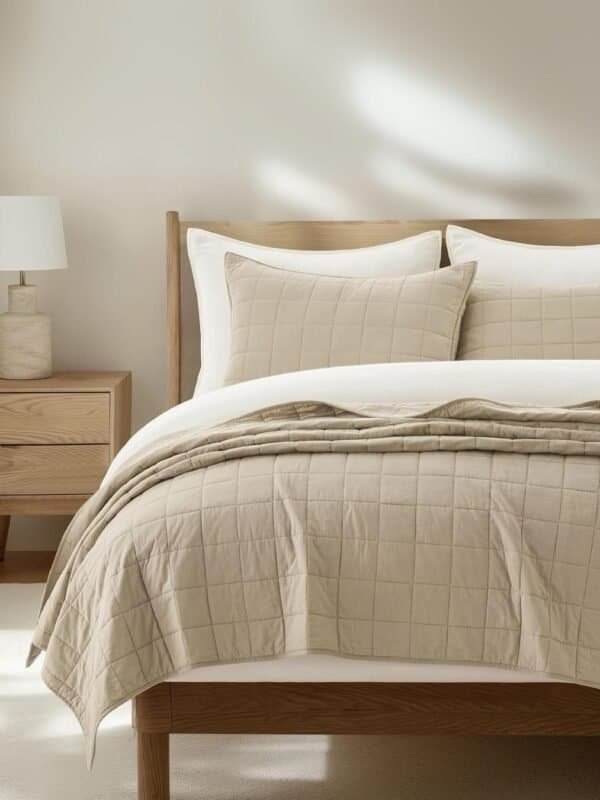 1 Quilt verano 100 % algodón bramante 200 hilos