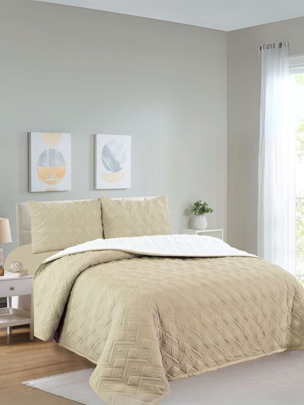 Set cubrecama carnero + sábanas 100 % algodón importado 3000 hilos