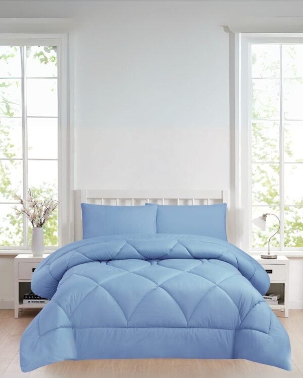 Set edredón + sábanas 100 % algodón importado 2500 hilos