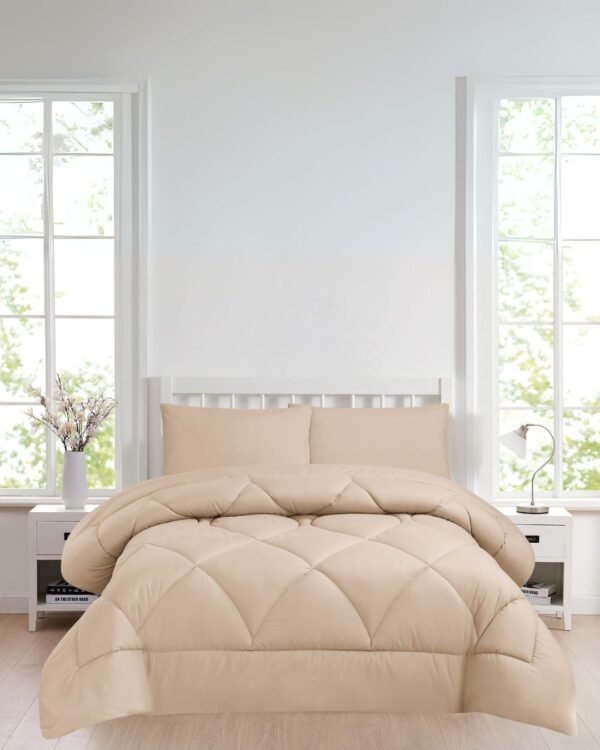 Set edredón + sábanas 100 % algodón importado 2500 hilos