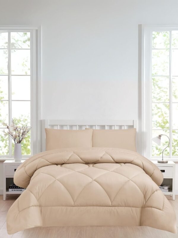 Set edredón + sábanas 100 % algodón importado 2500 hilos