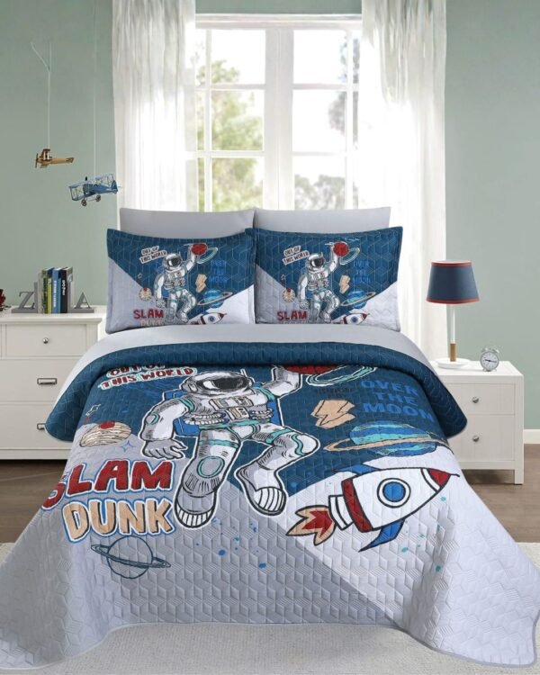 Set quilt 7 piezas kids 100 % algodón 1200 hilos