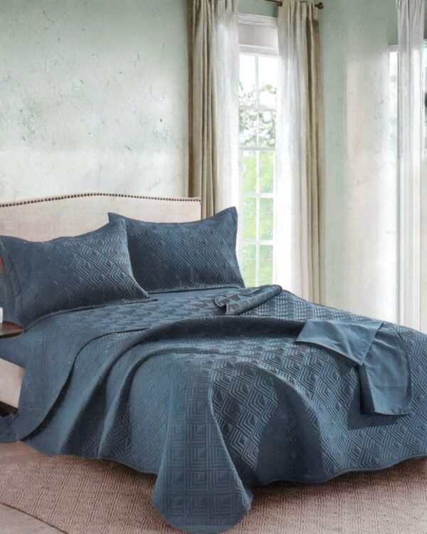 19 Set quilt + sábanas 100 % algodón importado 1200 hilos