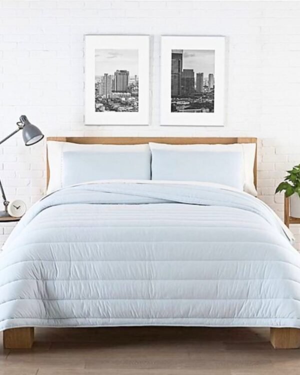 Cubrecama premium 100 % algodón pima 300 hilos