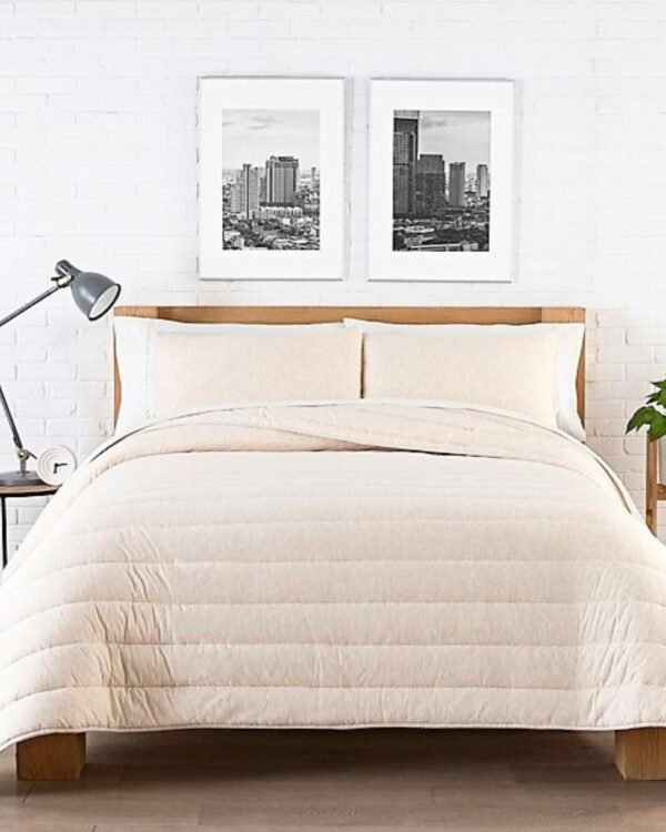 Cubrecama premium 100 % algodón pima 300 hilos