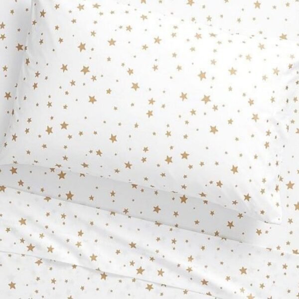 Sábanas cuna 100 % algodón bramante 200 hilos