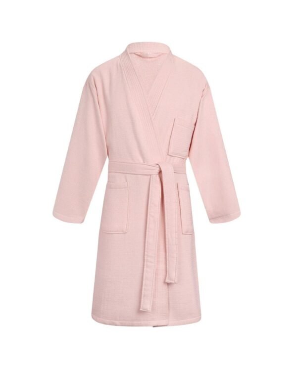 Bata waffle 100 % algodón