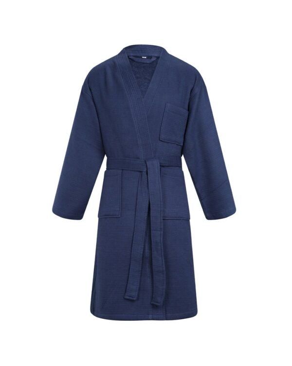 Bata waffle 100 % algodón