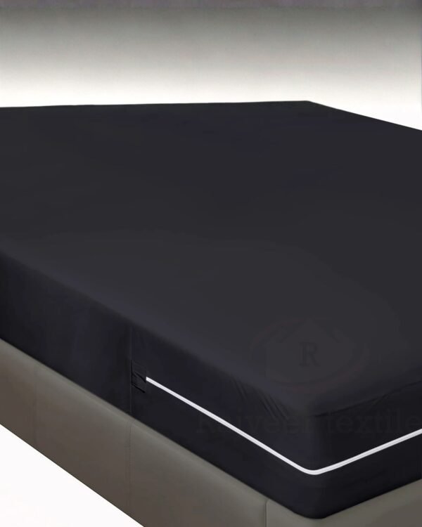 1 Forro de colchón 100 % algodón con cierre