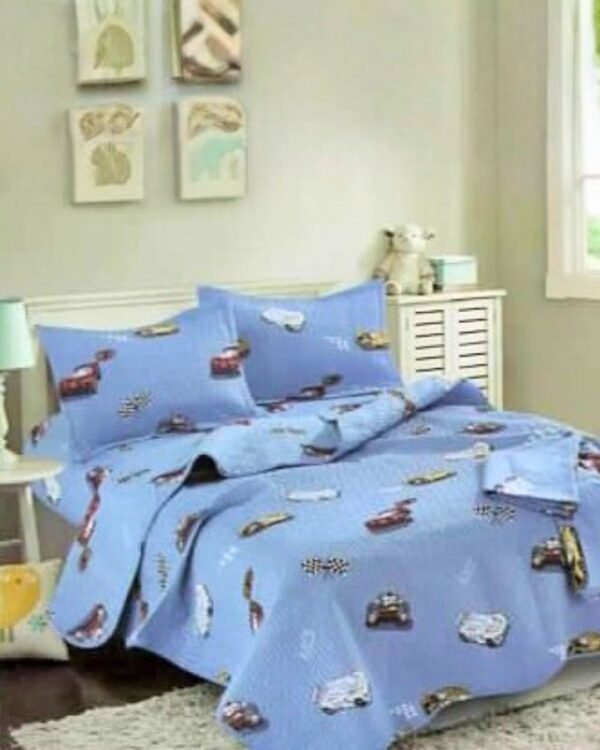 Set cubrecama + sábanas kids 100 % algodón importado 1200 hilos