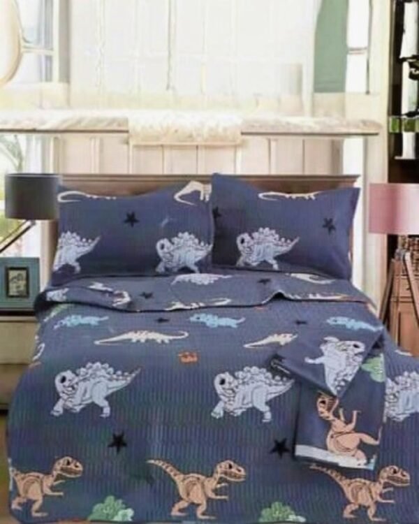 Set cubrecama + sábanas kids 100 % algodón importado 1200 hilos