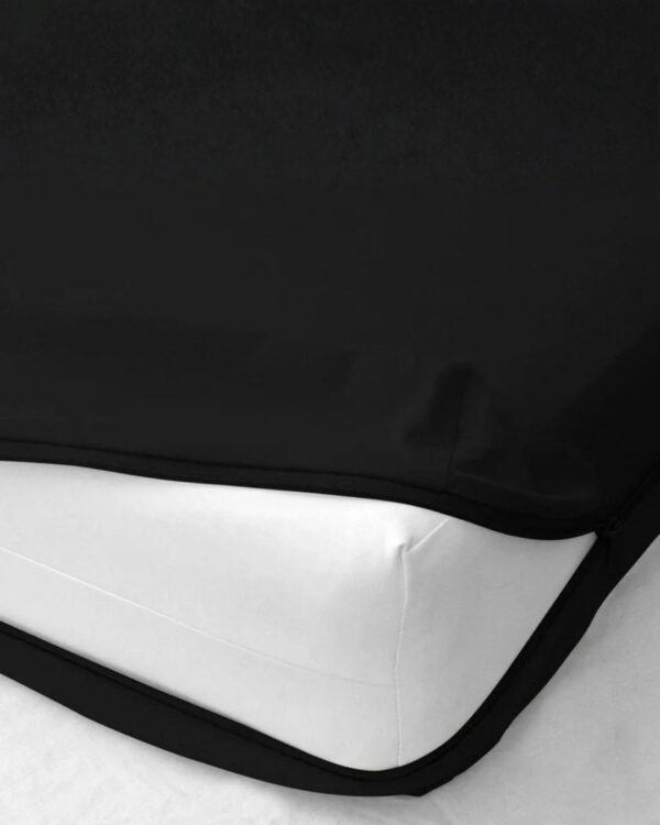 4 Forro de colchón 100 % algodón con cierre