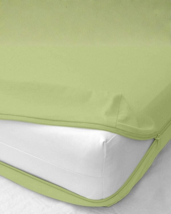 5 Forro de colchón 100 % algodón con cierre