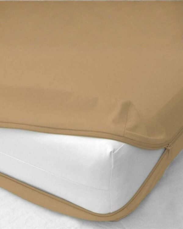 5 Forro de colchón 100 % algodón con cierre