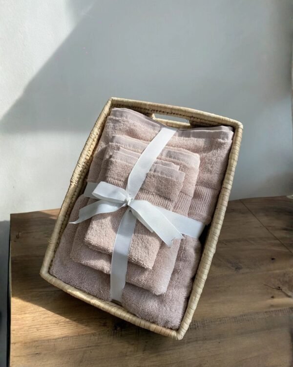 Pack 3 toallas + canasta