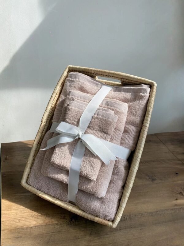 Pack 3 toallas + canasta