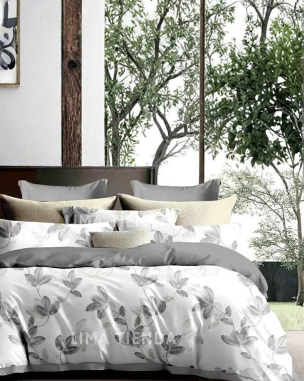 Set edredón + sábanas 100 % algodón importado 1000 hilos