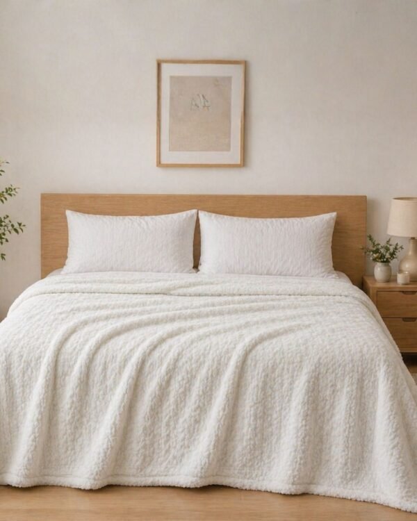 Manta calentadora de cama