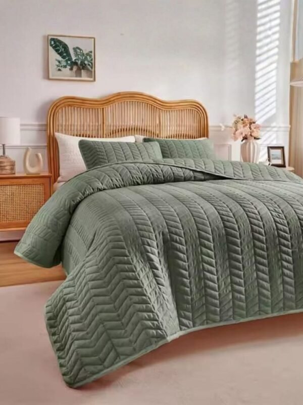 Set quilt + sábanas 100 % algodón importado