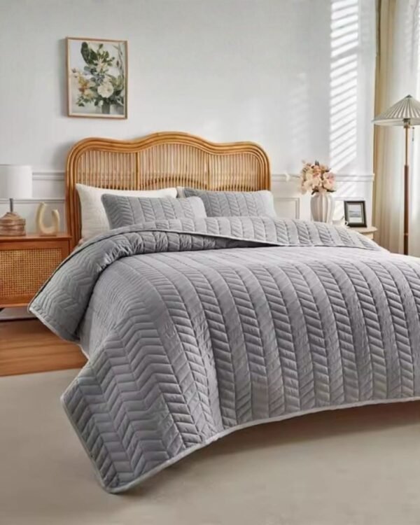 Set quilt + sábanas 100 % algodón importado