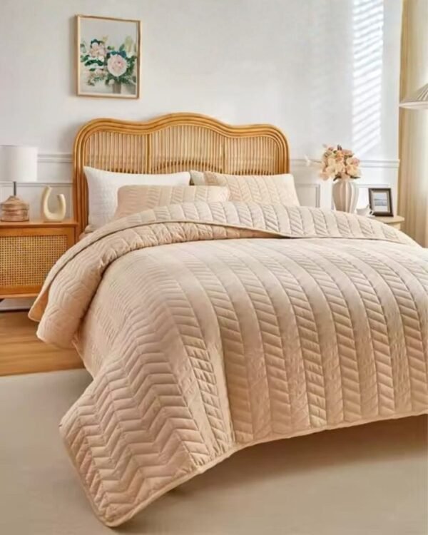 Set quilt + sábanas 100 % algodón importado