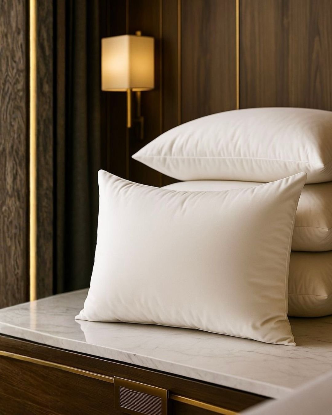 Pack almohadas plumas premium