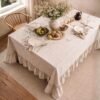 16 Mantel lino antimanchas boo rectangular