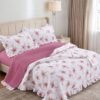 Set cubrecama Boo + sábanas 100 % algodón importado 1200 hilos
