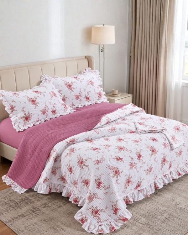 Set cubrecama Boo + sábanas 100 % algodón importado 1200 hilos