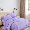Set cubrecama Boo + sábanas 100 % algodón importado 1200 hilos