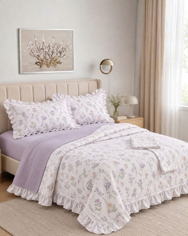 Set cubrecama Boo + sábanas 100 % algodón importado 1200 hilos