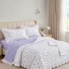 Set cubrecama Boo + sábanas 100 % algodón importado 1200 hilos