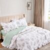 Set cubrecama Boo + sábanas 100 % algodón importado 1200 hilos
