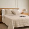 Cubrecama premium 100 % algodón pima 300 hilos