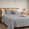 Cubrecama premium 100 % algodón pima 300 hilos
